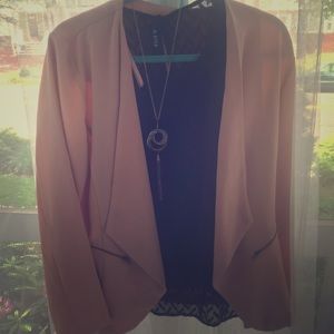 🎄cleanout - Blazer and blouse tank combo